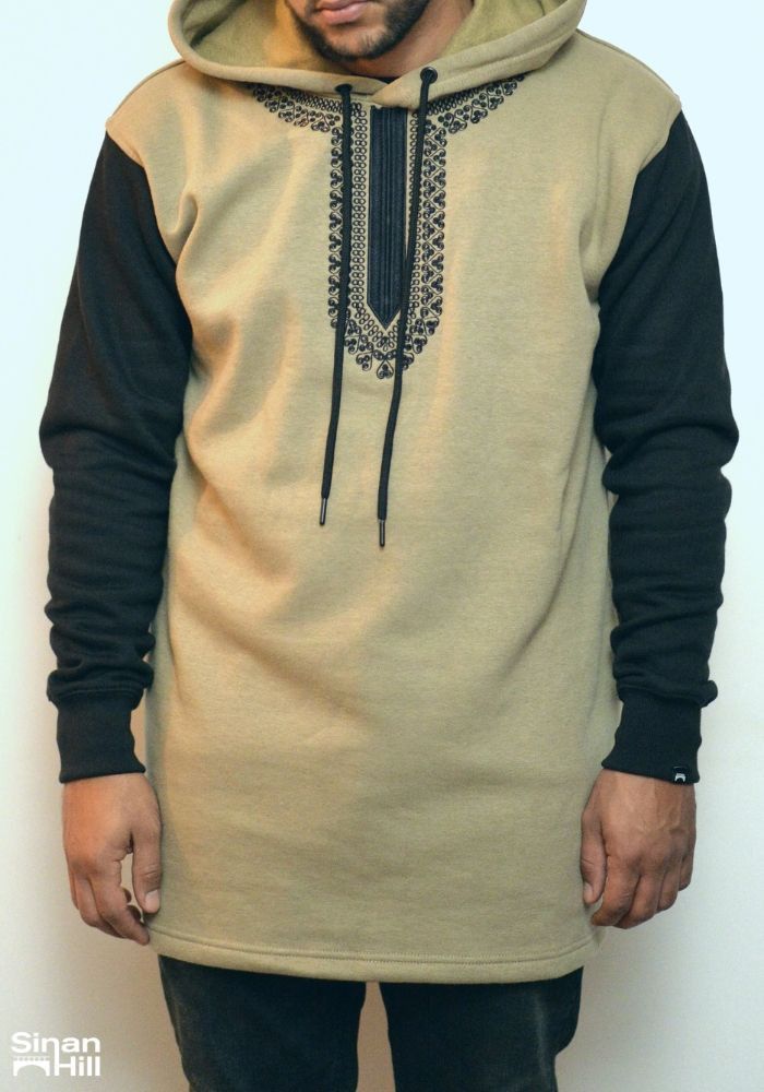 Sweat capuche "Sfifa" Sinan Hill (beige) Sweat capuche "Sfifa" Sinan Hill (beige)