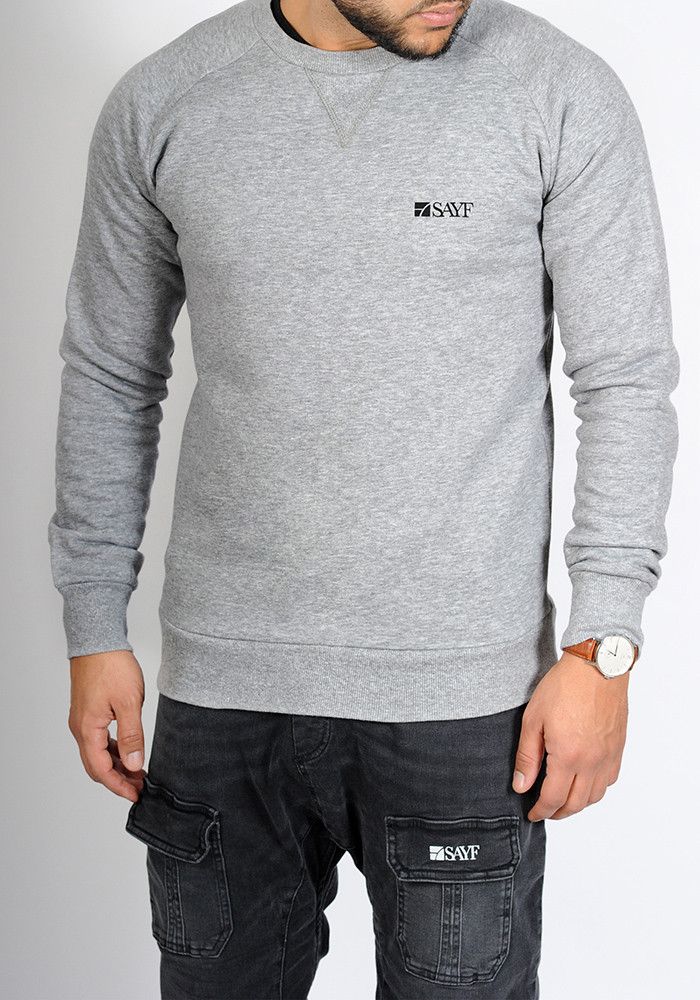 Sweat col rond SAYF "logo"