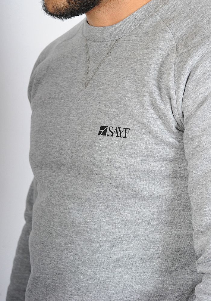 Sweat col rond SAYF "logo" 2