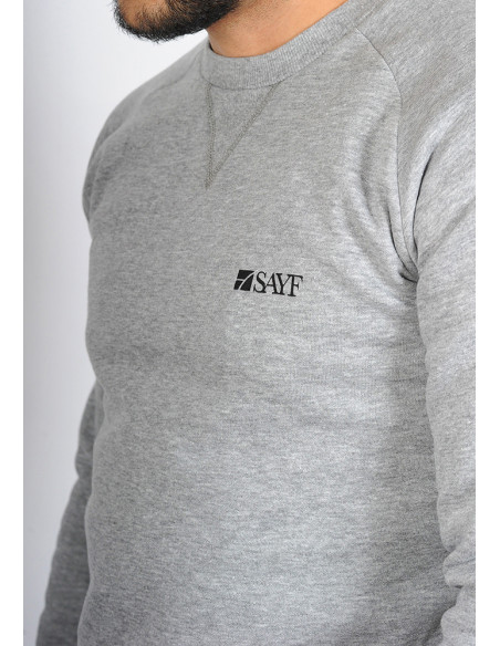 Sweat col rond SAYF "logo"