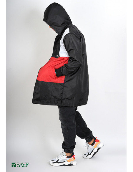 Qamis k-way SAYF "mer rouge"