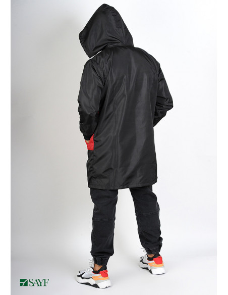 Qamis k-way SAYF "mer rouge"