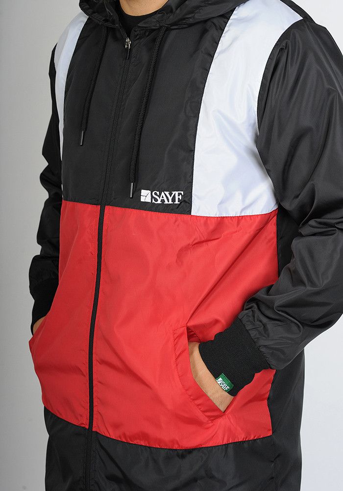 Qamis k-way SAYF "mer rouge"