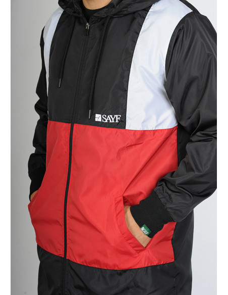 Qamis k-way SAYF "mer rouge"