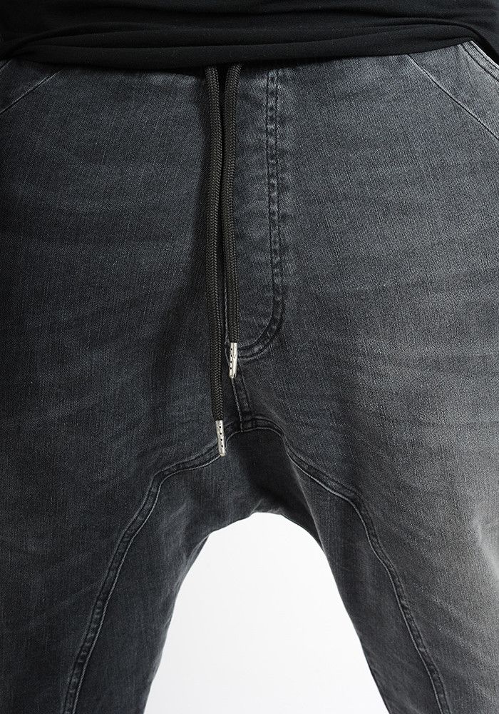 Sarouel bermuda SAYF black denim' Sarouel bermuda SAYF black denim'