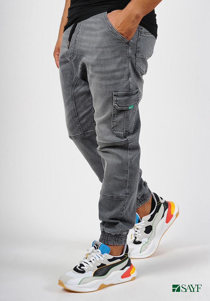 Sarouel jean's SAYF grey denim Sarouel jean's SAYF grey denim