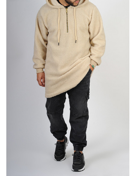 Sweat qamis SAYF moutonné Sweat qamis SAYF moutonné