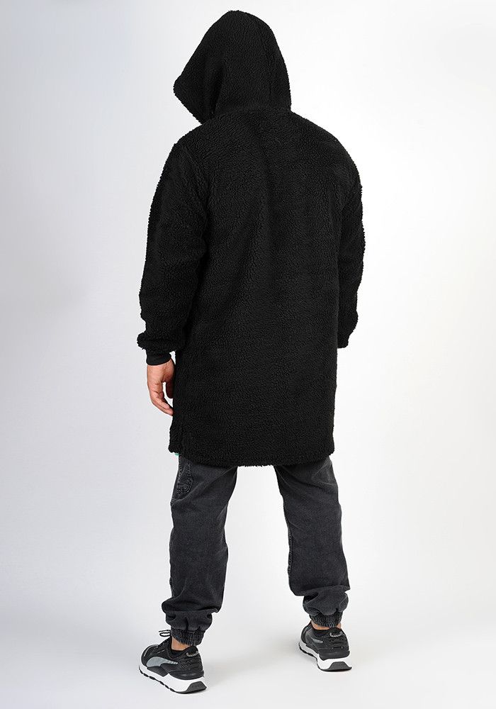 Sweat qamis SAYF moutonné (noir) Sweat qamis SAYF moutonné (noir)