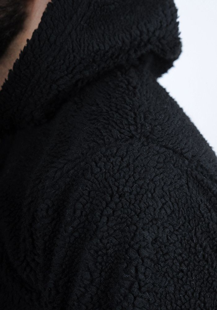 Sweat qamis SAYF moutonné (noir) 2