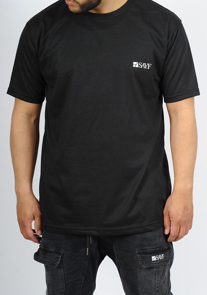 T-shirt oversize SAYF noir