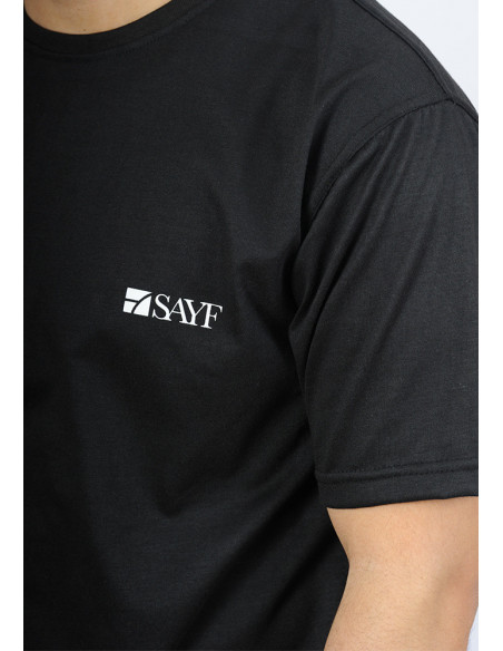 T-shirt oversize SAYF noir T-shirt oversize SAYF noir
