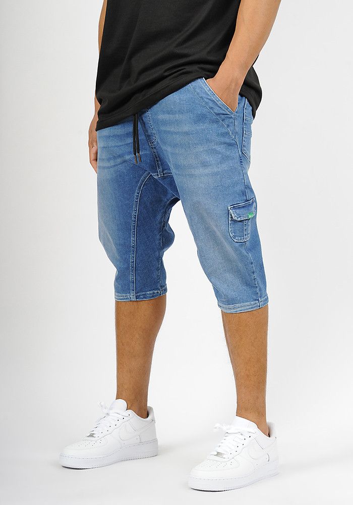 Sarouel short SAYF sky denim' Sarouel short SAYF sky denim'