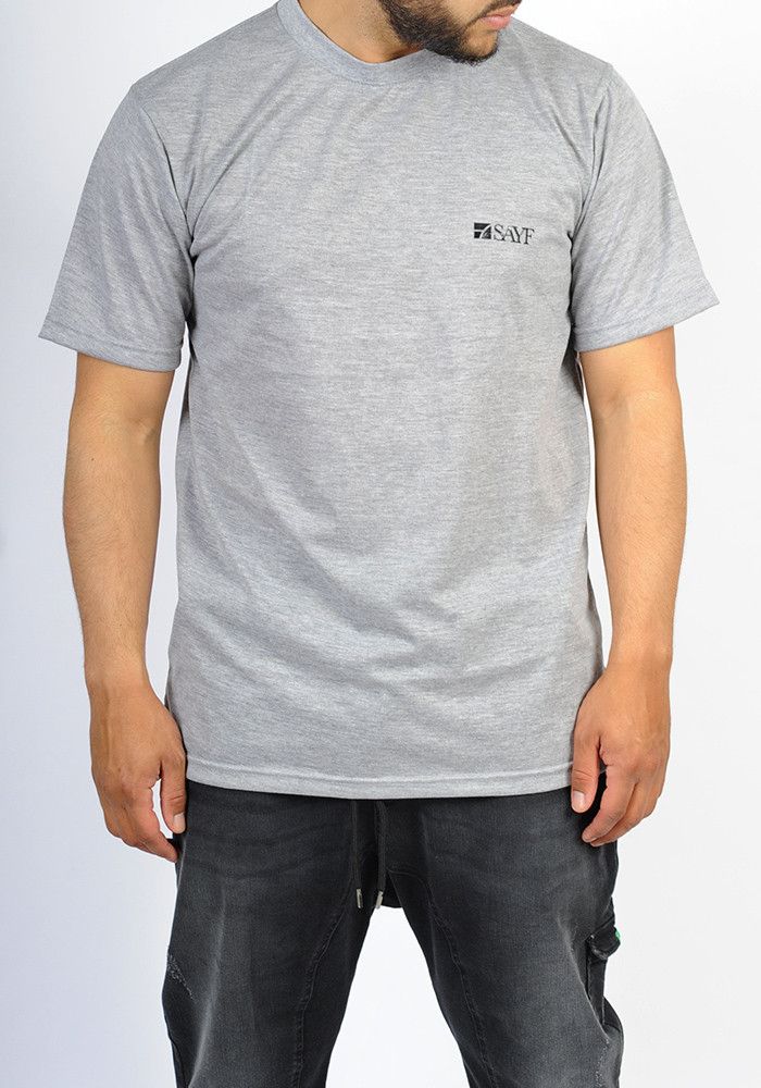 T-shirt oversize SAYF gris chiné
