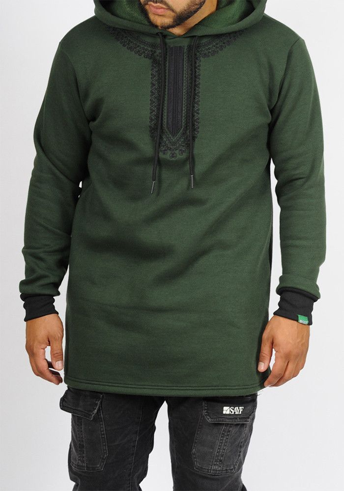 Sweat qamis SAYF émeraude