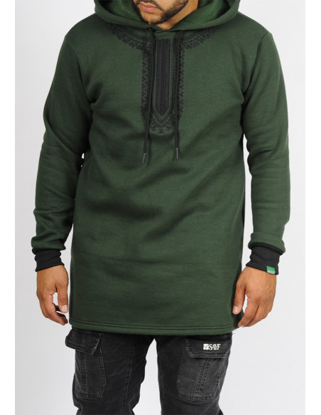 Sweat qamis SAYF émeraude Sweat qamis SAYF émeraude