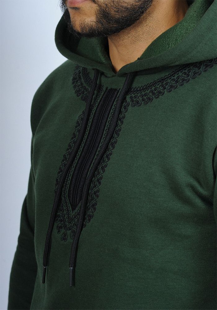 Sweat qamis SAYF émeraude 2