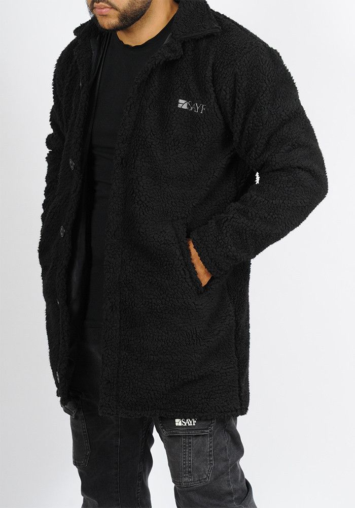 Veste moutonnée SAYF black star 2