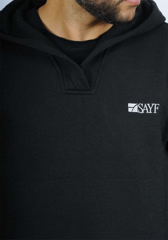 Qamis jogging SAYF essentiel (noir) Qamis jogging SAYF essentiel (noir)