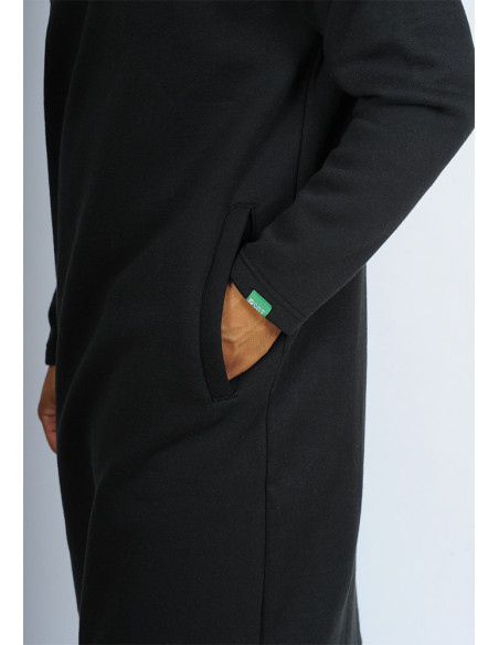 Qamis jogging SAYF essentiel (noir) Qamis jogging SAYF essentiel (noir)