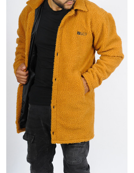 Veste moutonnée SAYF brown star Veste moutonnée SAYF brown star