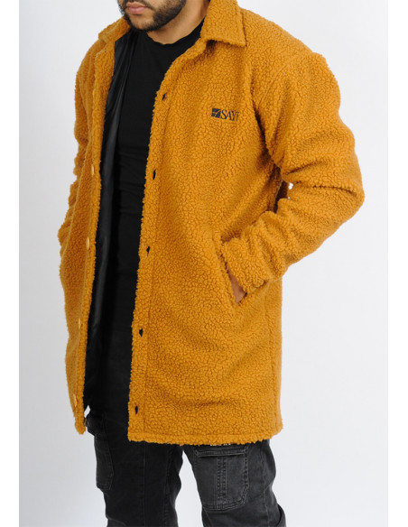 Veste moutonnée SAYF brown star Veste moutonnée SAYF brown star