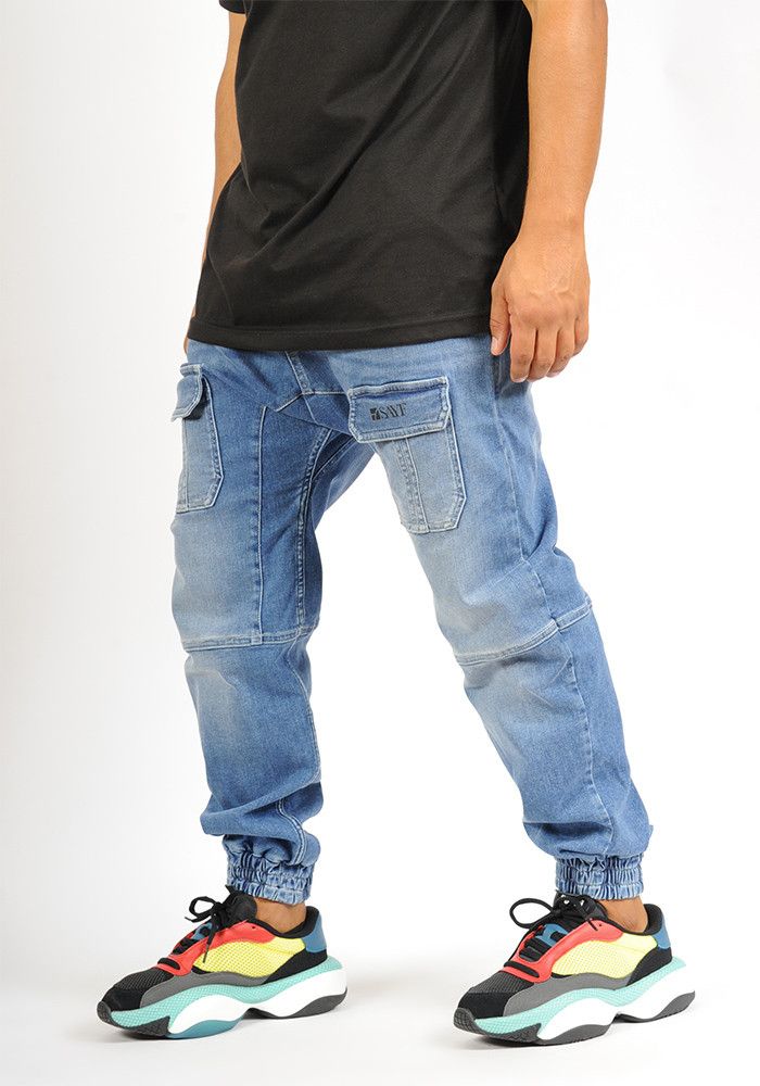 Sarouel jean's SAYF pur sang (bleu)