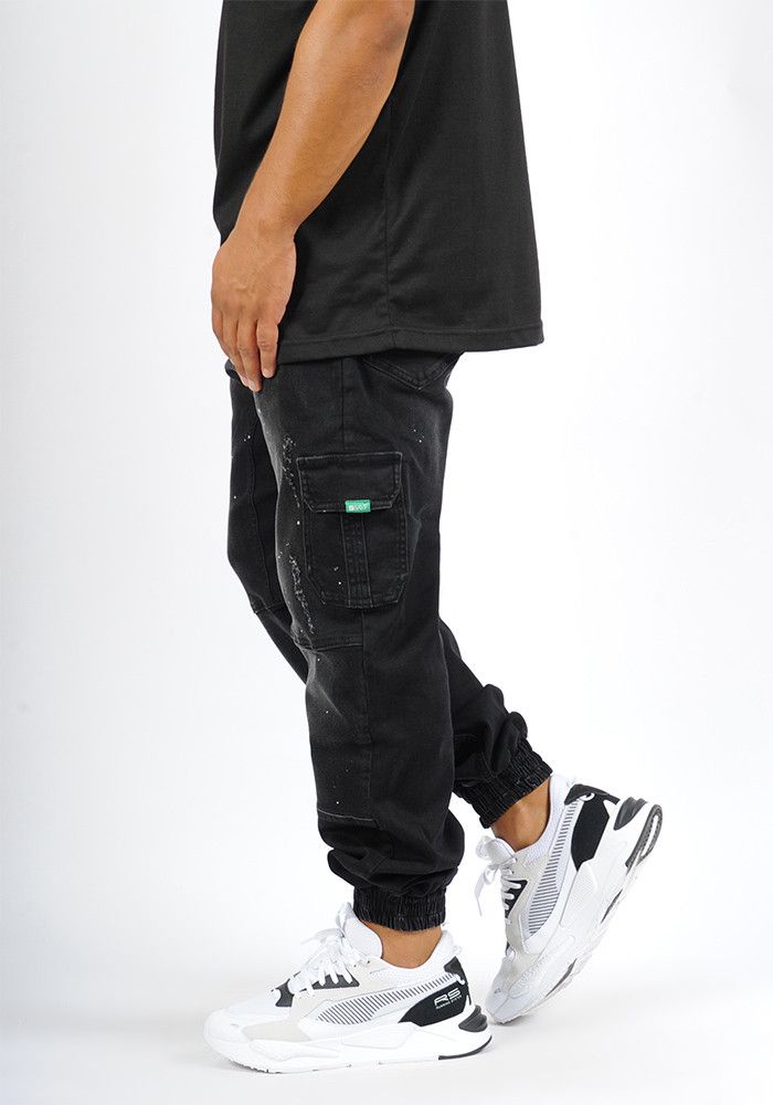 sarouel jean's SAYF trash denim