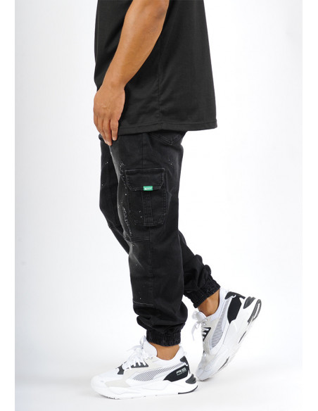 sarouel jean's SAYF trash denim