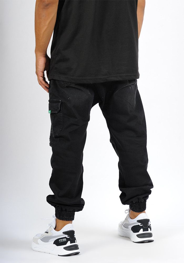 sarouel jean's SAYF trash denim