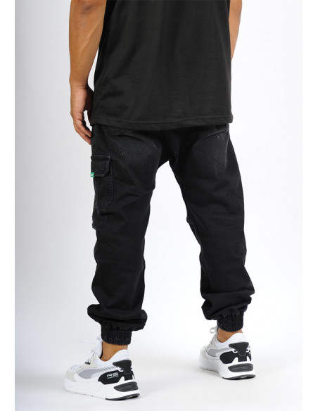 sarouel jean's SAYF trash denim