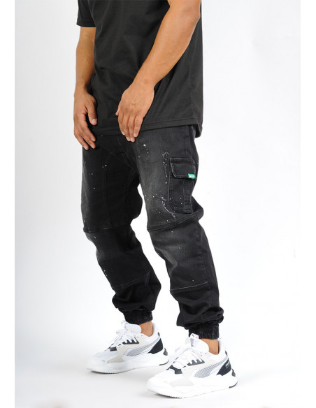 sarouel jean's SAYF trash denim