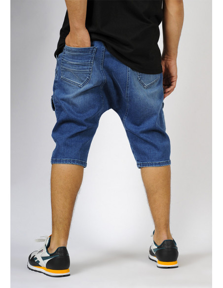 Sarouel bermuda SAYF start-up (bleu)