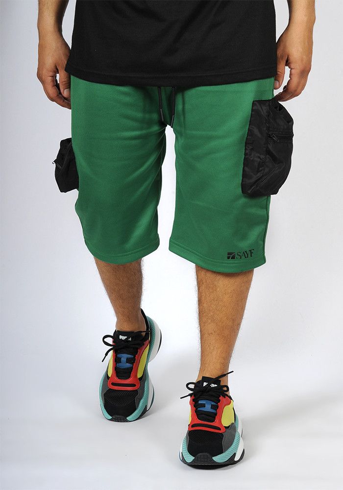 Bermuda jogging SAYF racines (vert)