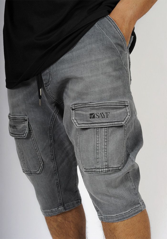 Sarouel bermuda SAYF start-up (gris clair) Sarouel bermuda SAYF start-up (gris clair)