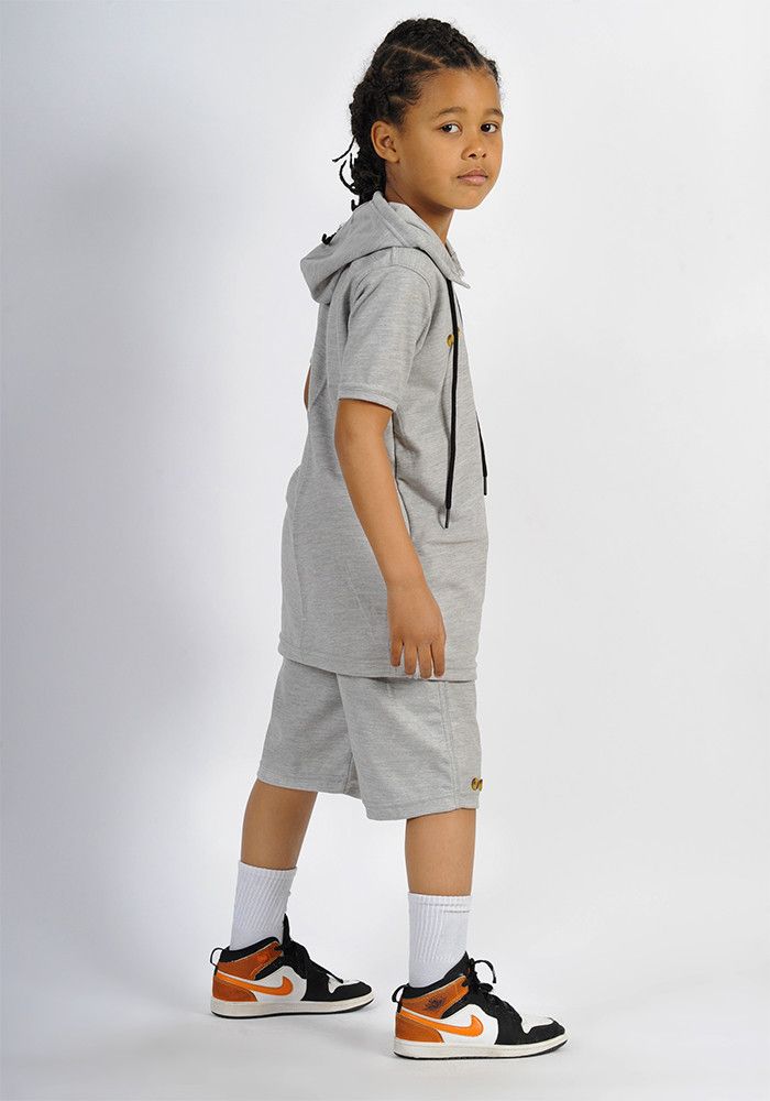 Ensemble enfant SAYF polo (gris clair) Ensemble enfant SAYF polo (gris clair)