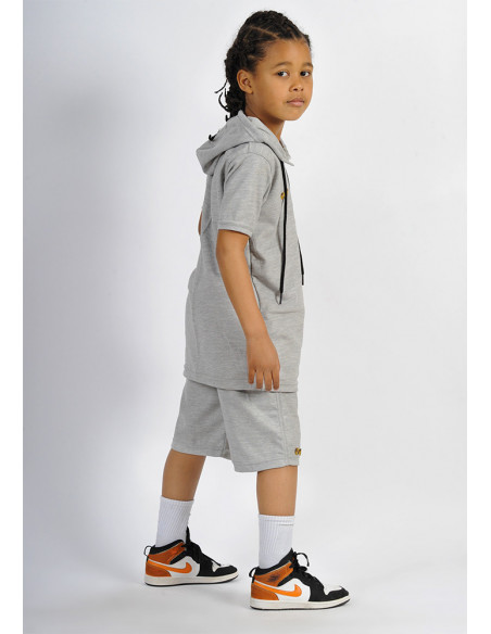 Ensemble enfant SAYF polo (gris clair) Ensemble enfant SAYF polo (gris clair)
