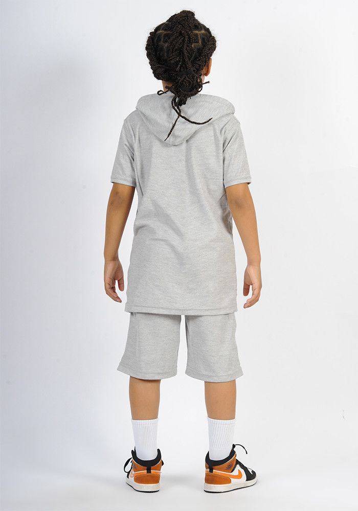 Ensemble enfant SAYF polo (gris clair) Ensemble enfant SAYF polo (gris clair)