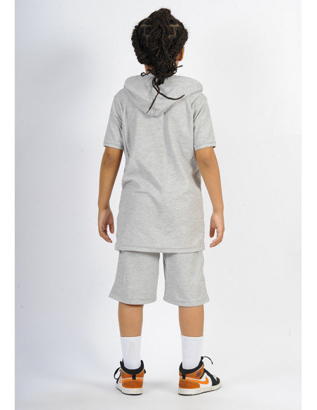 Ensemble enfant SAYF polo (gris clair) Ensemble enfant SAYF polo (gris clair)