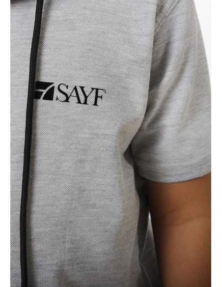 Ensemble enfant SAYF polo (gris clair) Ensemble enfant SAYF polo (gris clair)