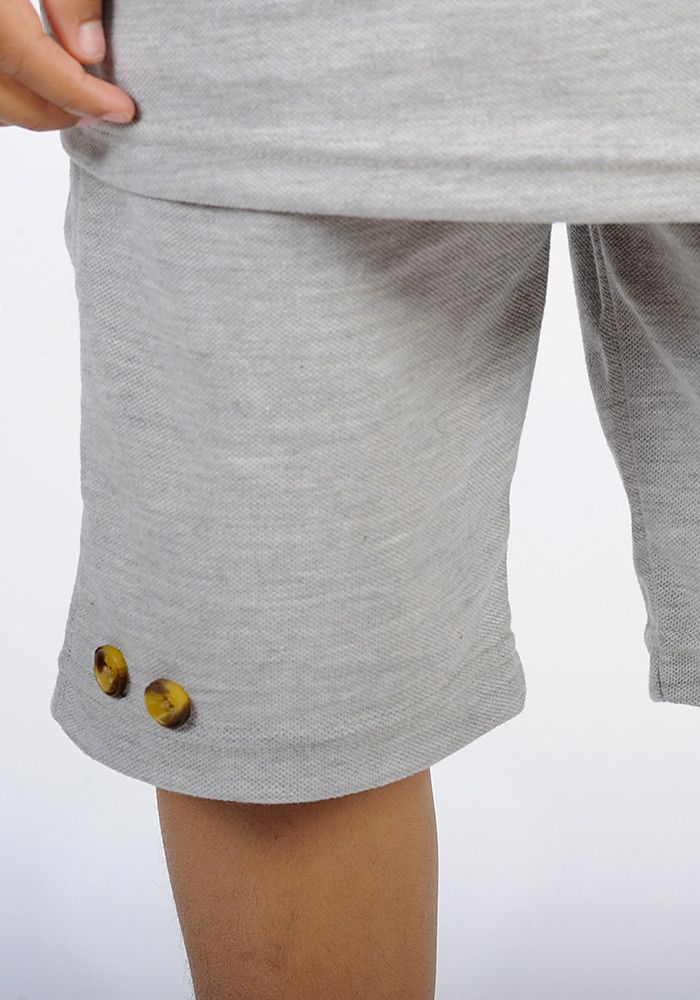 Ensemble enfant SAYF polo (gris clair) Ensemble enfant SAYF polo (gris clair)