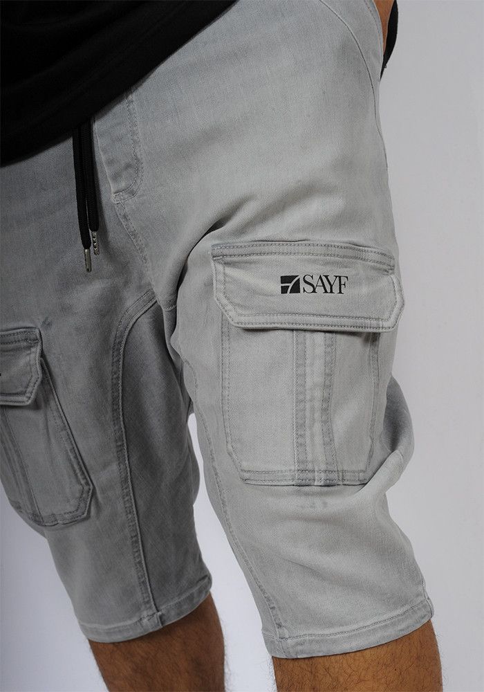 Sarouel bermuda SAYF start-up (gris clair) Sarouel bermuda SAYF start-up (gris clair)