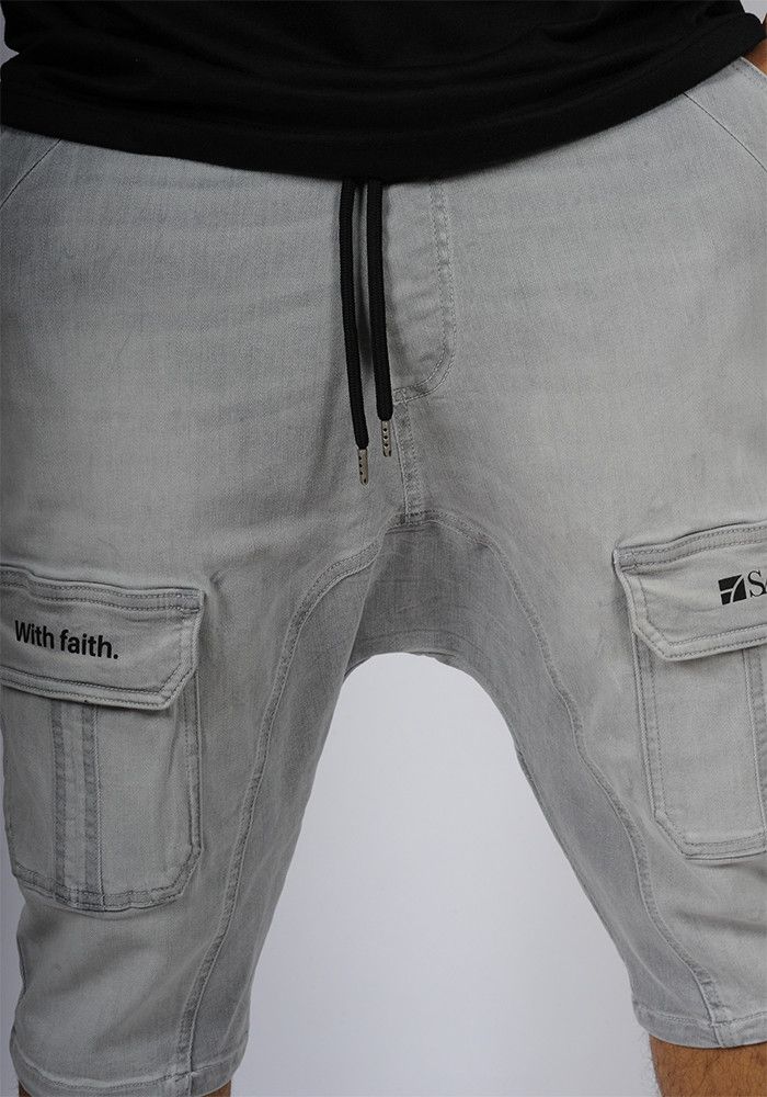 Sarouel bermuda SAYF start-up (gris clair) Sarouel bermuda SAYF start-up (gris clair)