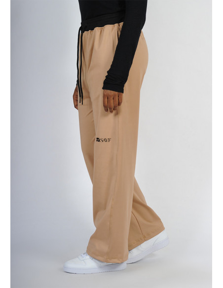 Pantalon SAYF cosy (rose pâle)