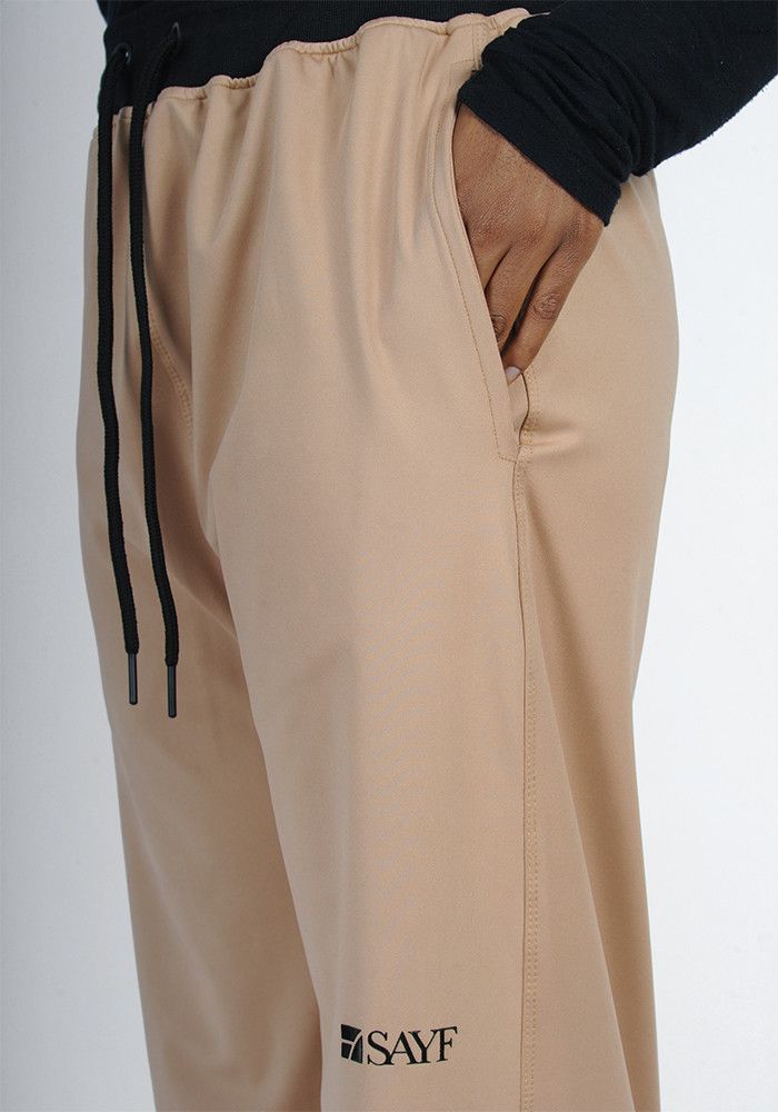 Pantalon SAYF cosy (rose pâle)