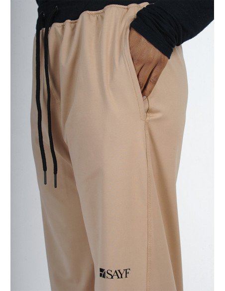 Pantalon SAYF cosy (rose pâle)