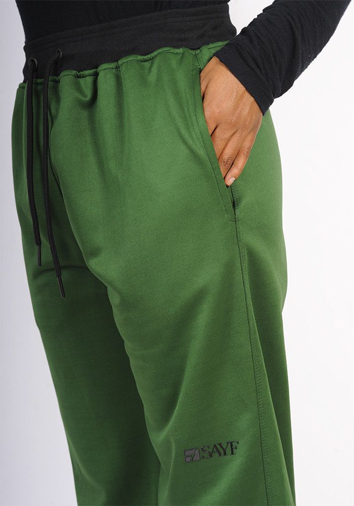 Pantalon SAYF cosy (vert émeraude)
