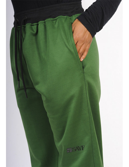 Pantalon SAYF cosy (vert émeraude)
