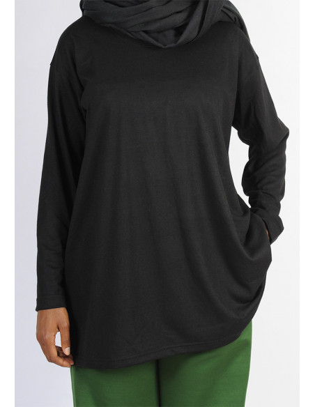 T-shirt long SAYF (noir) T-shirt long SAYF (noir)