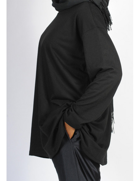 T-shirt long SAYF (noir) T-shirt long SAYF (noir)