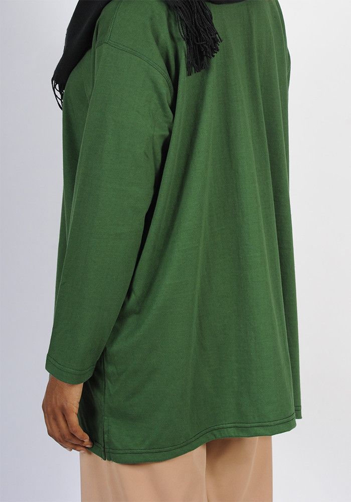 T-shirt long SAYF (vert émeraude) 2